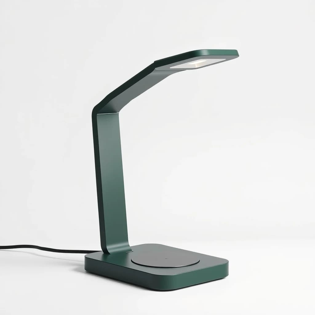 Rechargeable Desk Lamp with Wireless Charger